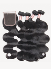 Load image into Gallery viewer, HD Brazilian Bodywave Closure Deals