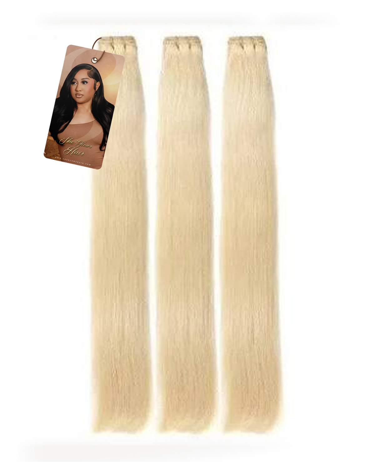 RUSSIAN BLONDE BUNDLE Russian Blonde Body Wave Bundles | Blonde Human Hair  main image 3