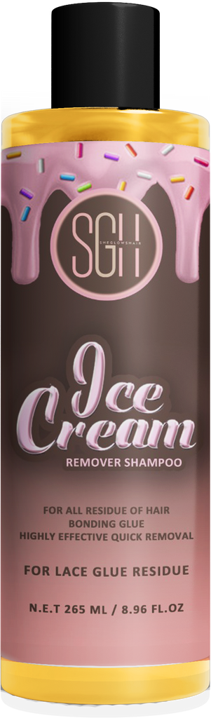 ICE CREAM GLUE REMOVER SHAMPOO